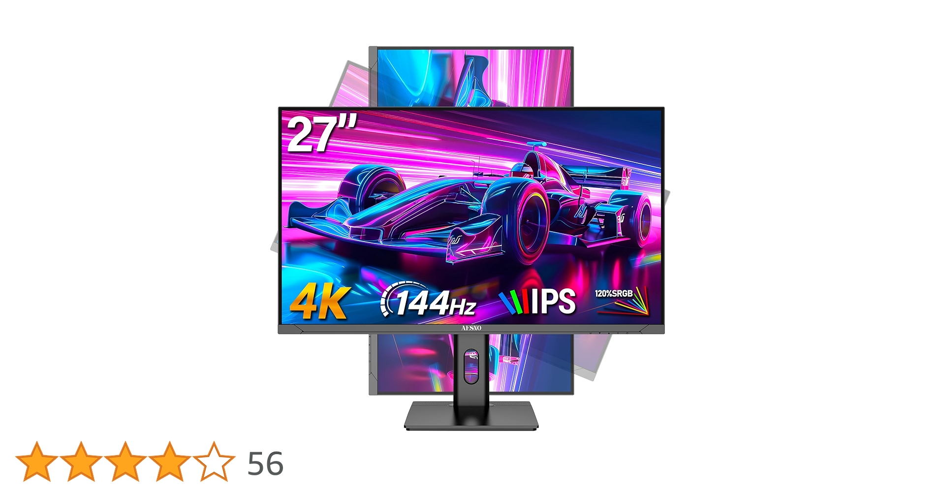 AESNO 27インチ ゲーミングモニター 165Hz Amazon.co.jp: AESNO 27インチ ゲーミング モニター IPS 4K 144Hz
